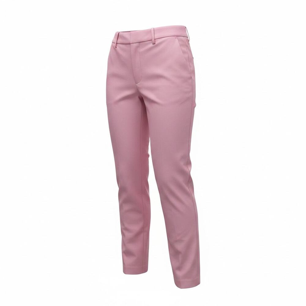 H&M Womens Pink Tapered Ankle Dress Pants Size 10